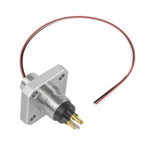 FCR1503M 3 Pin Male Flange Connection Mounted Deepwater Bulkhead Connectors Underwater Connector for Subsea ROV Thruster