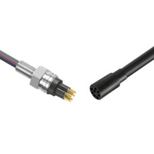 MCIL8F/MCBH8MSS 8 Pins Male Female Marine Waterproof Bulkhead Terminal Connection for Submarine Application